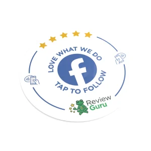 Facebook Large Plate